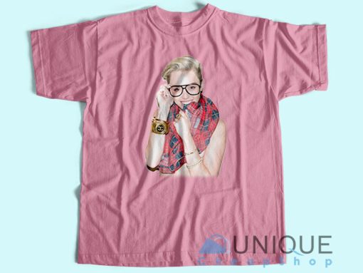 Sexy Miley Cyrus T-Shirt Unisex Tee Shirt Printing Size S-3XL