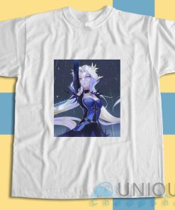 Shop Anime Girl Iseria Epic Seven T-Shirt Size S-3XL