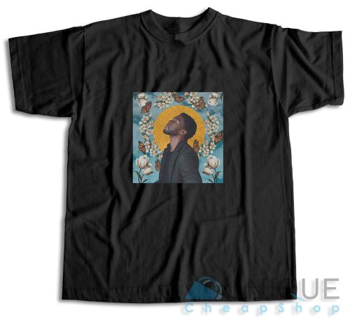 Shop Chadwick Boseman Black Panther T-Shirt Size S-3XL