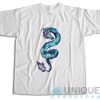Shop Geometric Galaxy Dragon T-Shirt