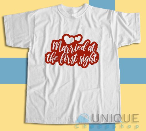 Shop Married At The First Sight MAFS T-Shirt Size S-3XL