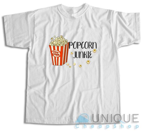 Shop Now Popcorn Junkie T-Shirt