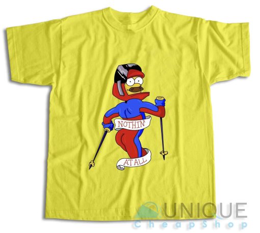 Shop Now The Simpsons Stupid Sexy Flanders T-Shirt Size S-3XL