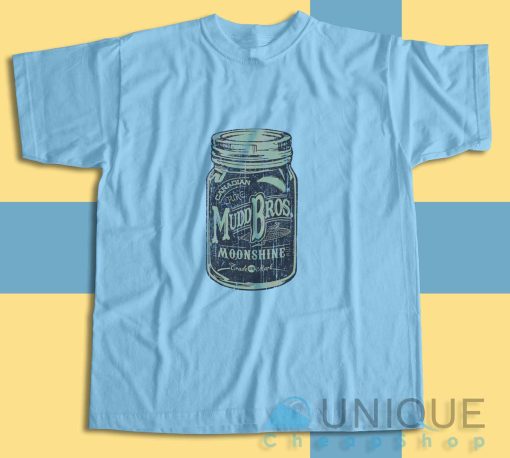 Shop Pure Mudd Bros Moonshine T-Shirt Size S-3XL