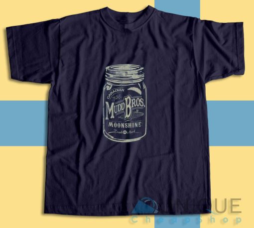 Shop Pure Mudd Bros Moonshine T-Shirt Size S-3XL