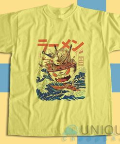 Shop The Great Ramen Off Kanagawa T-Shirt Size S-3XL