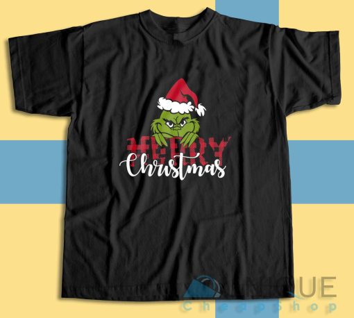 Shop for Grinch Merry Christmas T-Shirt Size S-3XL