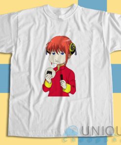 Shop high-quality unique Gintama Kagura T-Shirt Size S-3XL