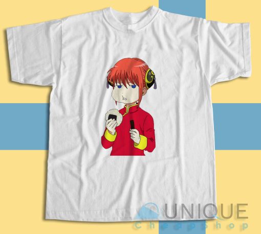 Shop high-quality unique Gintama Kagura T-Shirt Size S-3XL