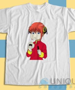 Shop high quality unique Gintama Kagura T Shirt Size S 3XL 3