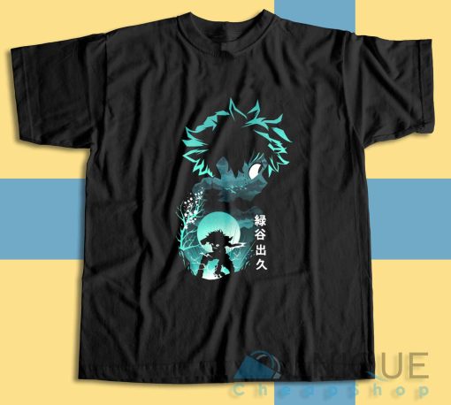 Shop high-quality unique My Hero Academia Deku T-Shirt Size S-3XL