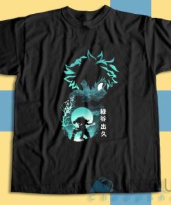 Shop high quality unique My Hero Academia Deku T Shirt Size S 3XL 3