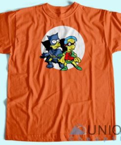 Simpson Bartman Robhouse T Shirt Unisex Custom Tee Shirt Printing 4