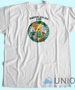 Simpson Boston Celtics T-Shirt Unisex Custom Tee Shirt Printing