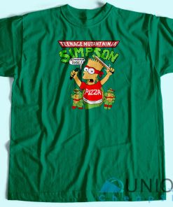 Simpson TMNT T-Shirt Unisex Custom Tee Shirt Printing