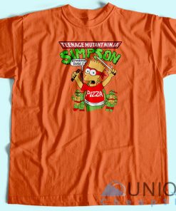 Simpson TMNT T Shirt Unisex Custom Tee Shirt Printing 3