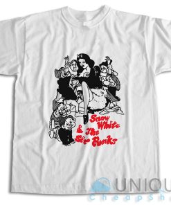 Snow White and the Sir Punks T-Shirt Size S-3XL