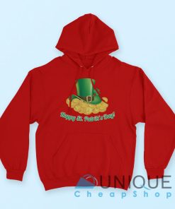 St Patricks Day Coins and Hat Hoodie Size SMLXL2XL3XL 3