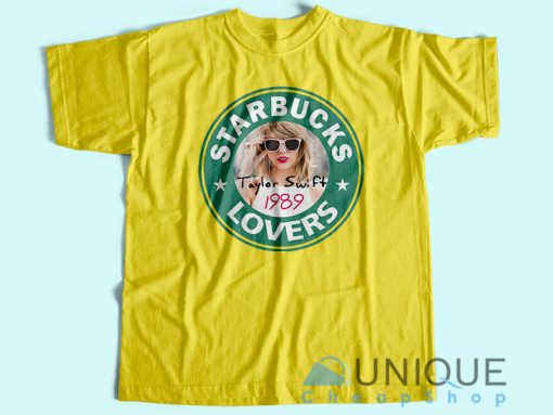 Starbucks Lovers T-Shirt Unisex Tee Shirt Printing Size S-3XL