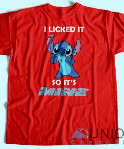 Stitch I Licked T Shirt Unisex Custom Tee Shirt Printing 4
