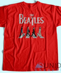 The Beatles Abbey Road T Shirt Unisex Custom Tee Shirt Printing 4