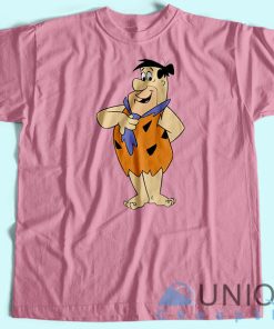 The Flintstones Fred Flintstone T Shirt Unisex Tee Shirt Printing 3