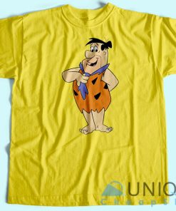 The Flintstones Fred Flintstone T Shirt Unisex Tee Shirt Printing 4