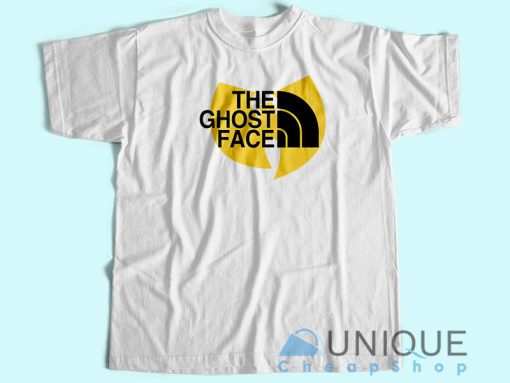 The GhostFace Wu Tang T-Shirt Unisex Custom Tee Shirt Printing