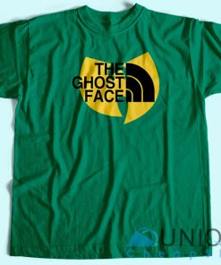 The GhostFace Wu Tang T-Shirt Unisex Custom Tee Shirt Printing