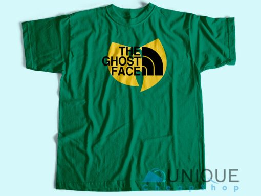 The GhostFace Wu Tang T-Shirt Unisex Custom Tee Shirt Printing