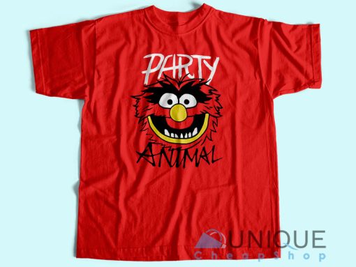 The Muppets Party Animal T Shirt Size S – 3XL Custom T-Shirt