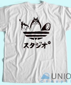 Totoro Adidas T shirt