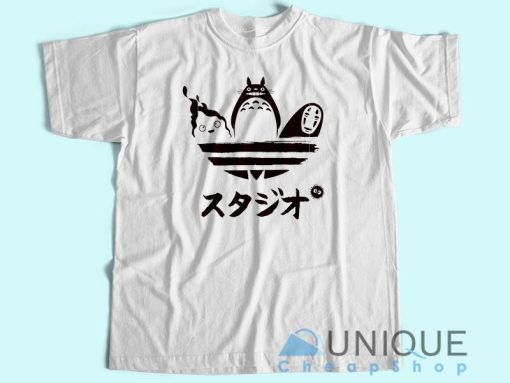 Totoro Adidas T shirt