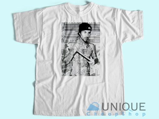 Travis Barker Poster T-Shirt Unisex The Best Printing Shirt