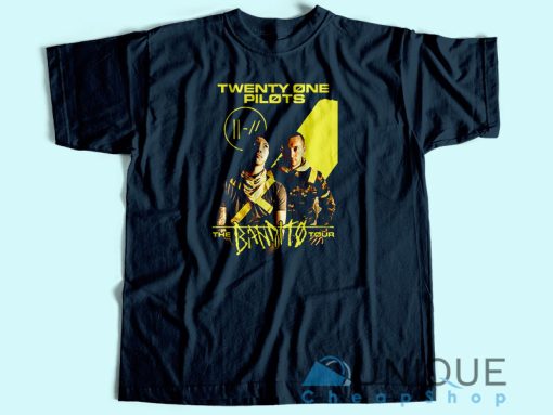 Twenty One Pilots The Bandito Tour 2018 T-Shirt Size S – 3XL