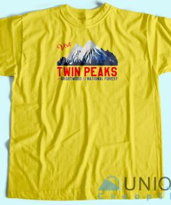 Twin Peaks Ghostwood T Shirt Unisex Custom Tee Shirt Printing 3