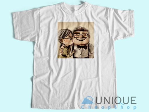 UP Carl Ellie T-Shirt Unisex Custom Tee Shirt Printing