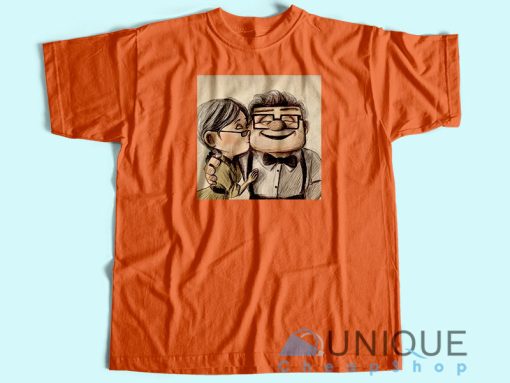 UP Carl Ellie T-Shirt Unisex Custom Tee Shirt Printing