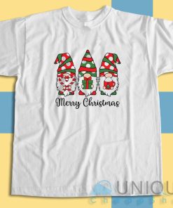 Upgrade your style with Christmas Family Gnome T-Shirt Size S-3XL