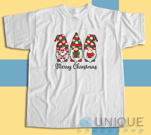 Upgrade your style with Christmas Family Gnome T-Shirt Size S-3XL