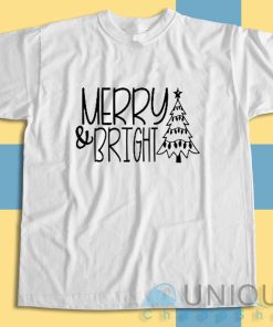 Upgrade your style with Merry Bright T-Shirt Size S-3XL