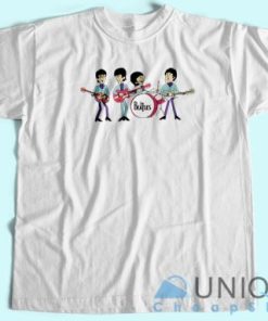 Vintage Beatles T Shirt Unisex Tee Shirt Printing Size S 3XL 4