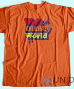 Walt Disney World 1971 T-Shirt Adult  Unique Design T-Shirt