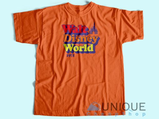 Walt Disney World 1971 T-Shirt Adult  Unique Design T-Shirt