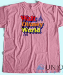 Walt Disney World 1971 T Shirt Adult Unique Design T Shirt 3