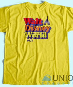 Walt Disney World 1971 T Shirt Adult Unique Design T Shirt 4