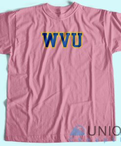 West Virginia University Logo Unisex adult T shirt Printing 3