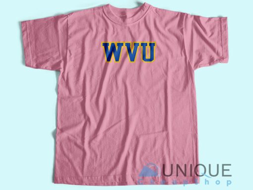 West Virginia University Logo Unisex adult T-shirt Printing