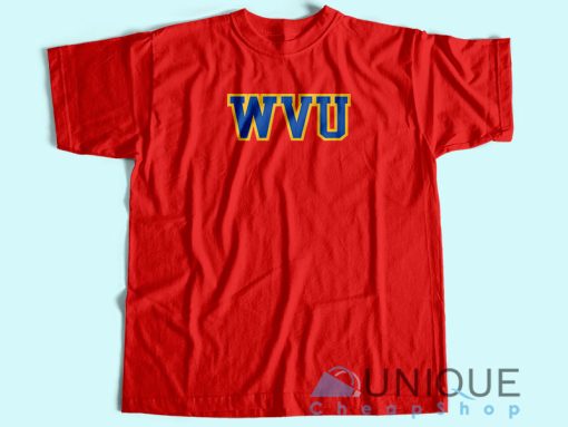 West Virginia University Logo Unisex adult T-shirt Printing