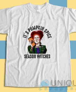 Winifred Sanderson Its Pumpkin Spice Season Witches T-Shirt Size S-3XL